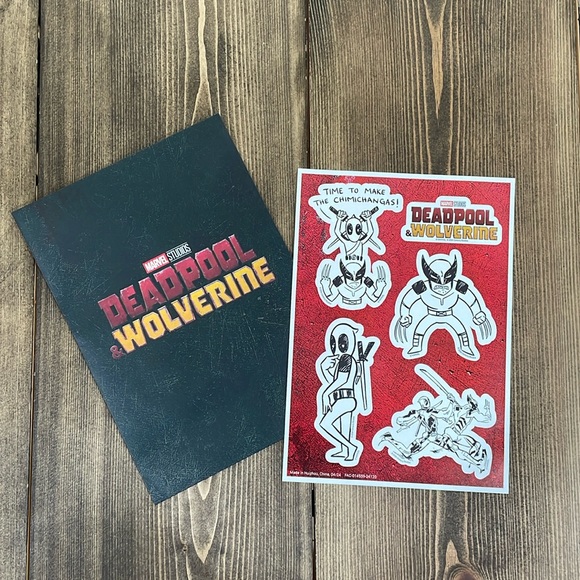 Deadpool & Wolverine Sticker Set - Picture 1 of 3